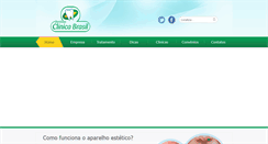 Desktop Screenshot of clinicabrasildentistas.com.br
